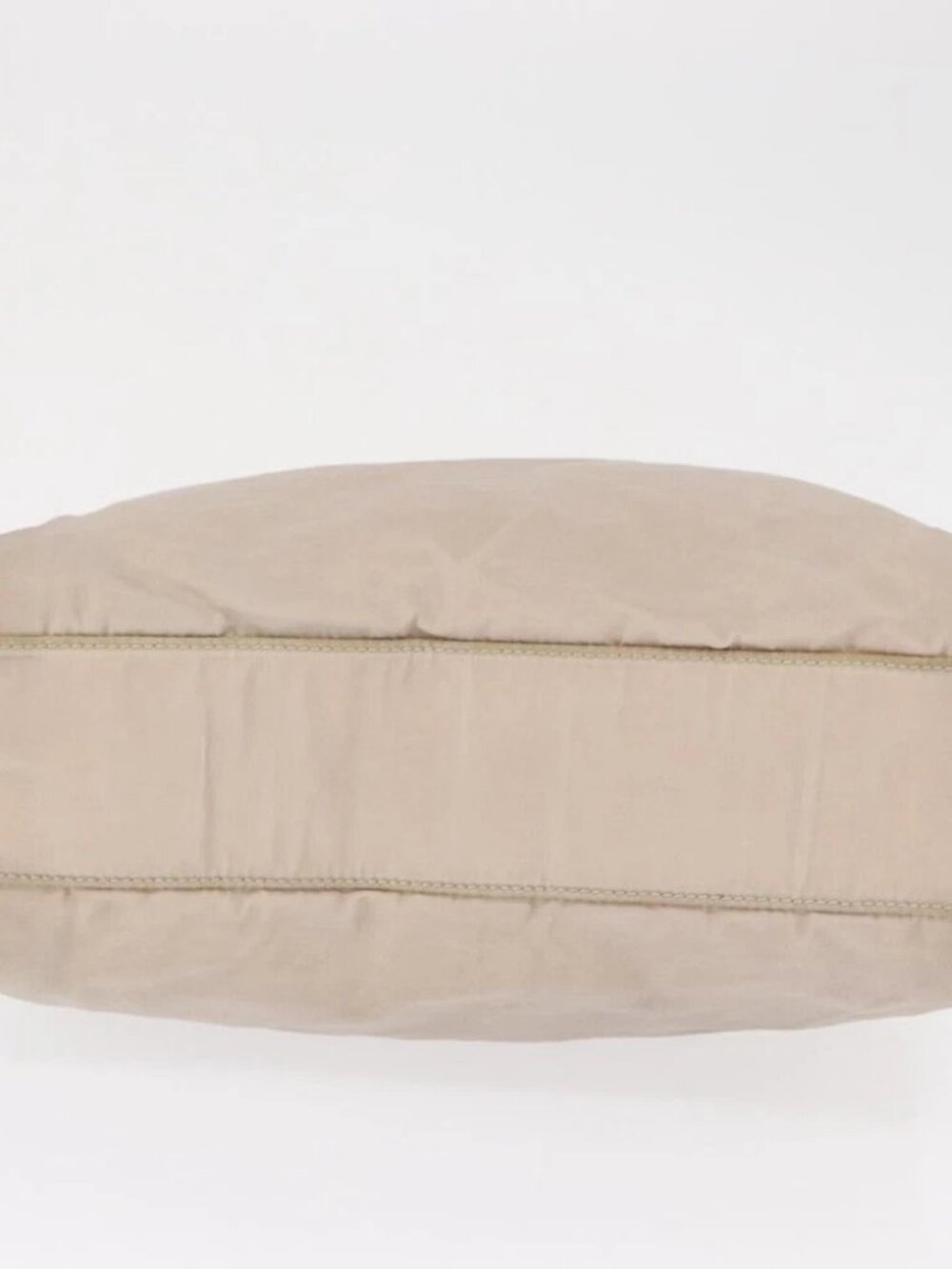 PRADA Chain Shoulder Bag Nylon Beige Gold Auth - Picture 5 of 16